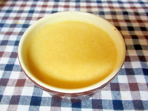 生クリーム入り蒸しプリン